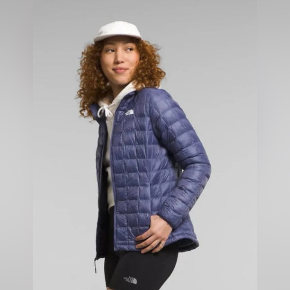 NWT The North Face ThermoBall 2.0 Women's Eco Jacket-Cave Blue-XL - Picture 2 of 16